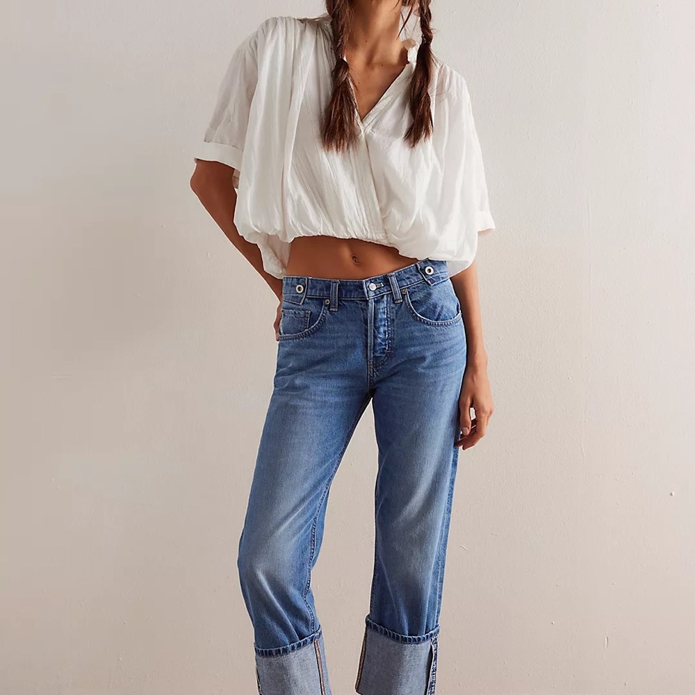 Free People Boyfriend Jeans